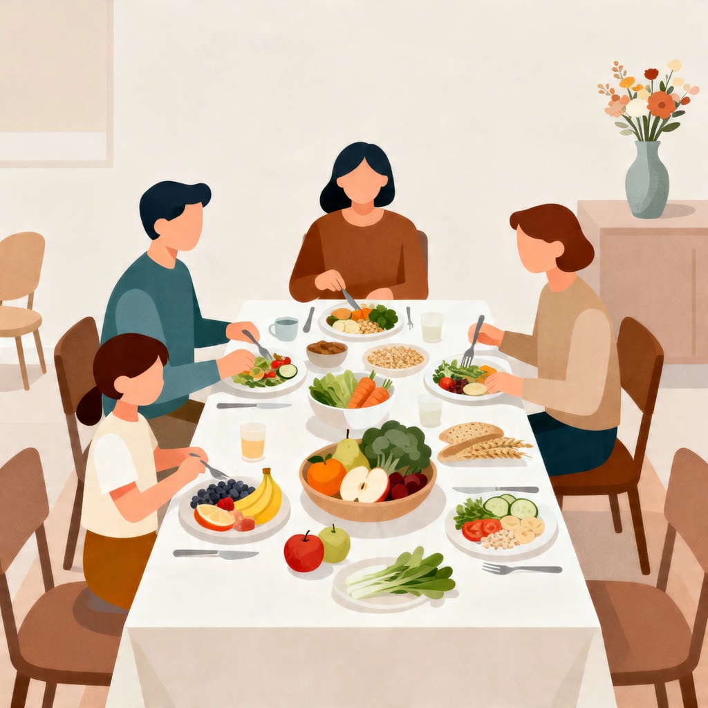 Βασικές Αρχές Διατροφής για Οικογένειες